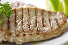 Bistec de cerdo al carbón