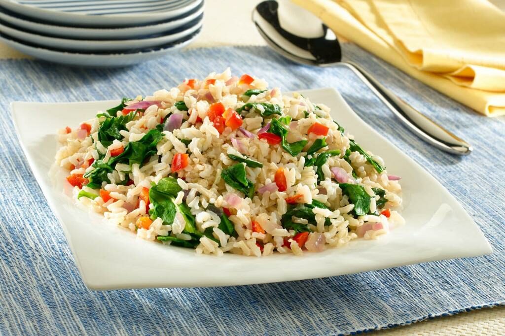 Arroz con vegetales