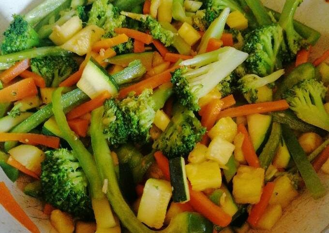 Vegetales salteados