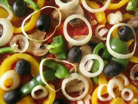 Pizza Familar de Vegetales