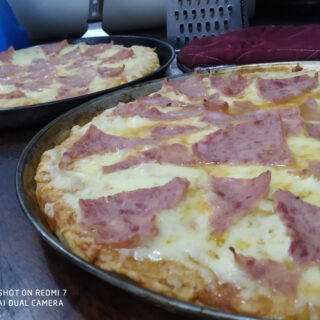 Pizza XL con Jamón