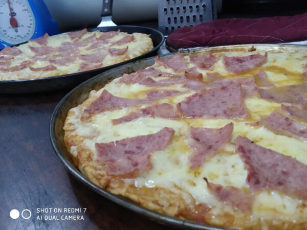 Pizza XL con Jamón